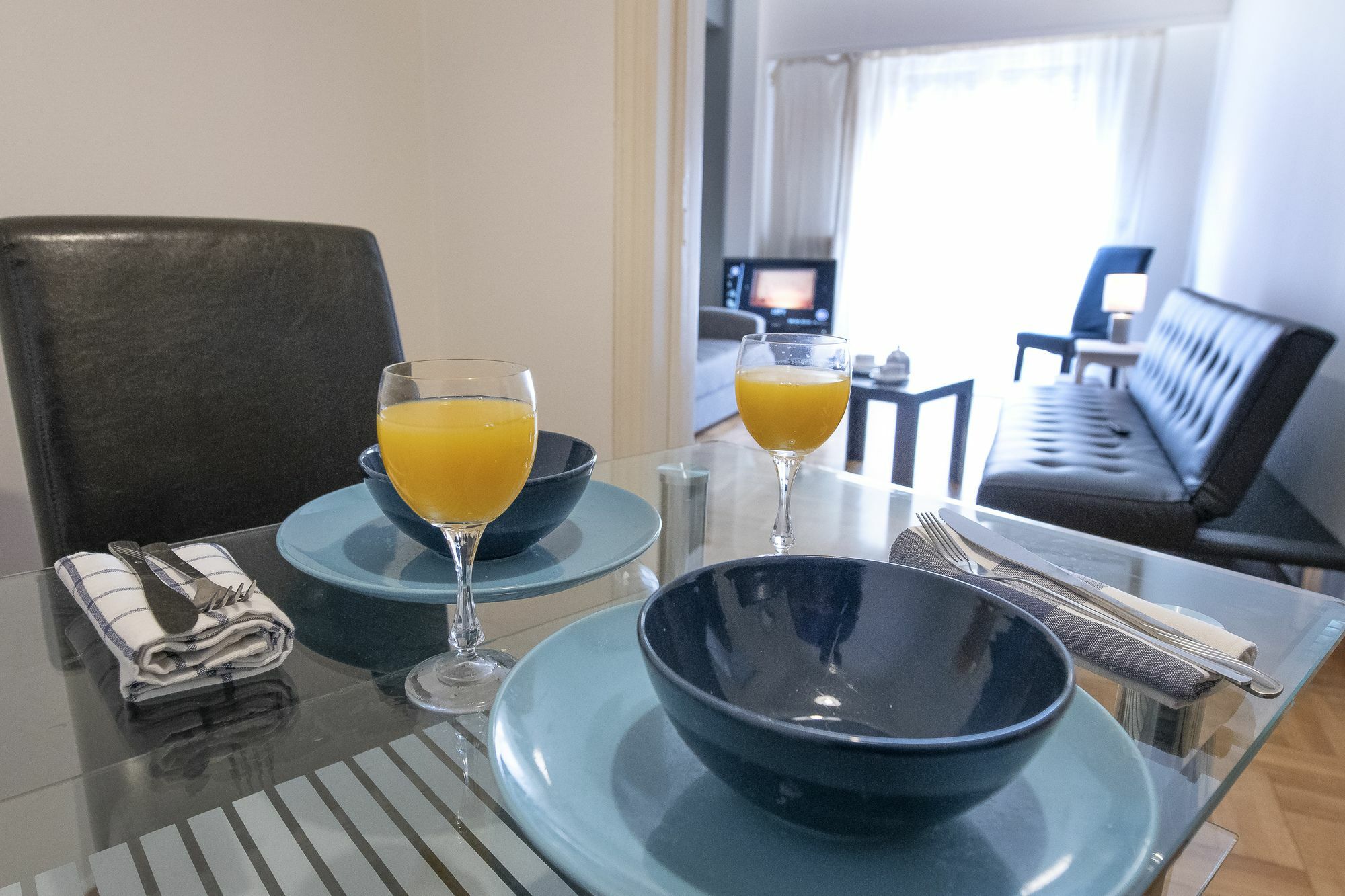 Megaron Blue Apartment Athena Bagian luar foto
