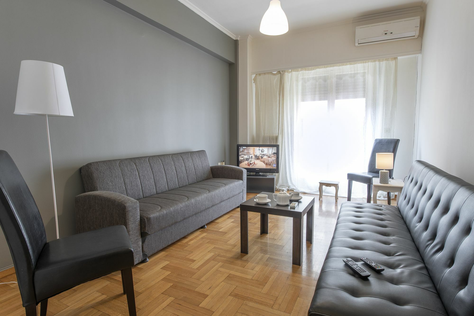 Megaron Blue Apartment Athena Bagian luar foto
