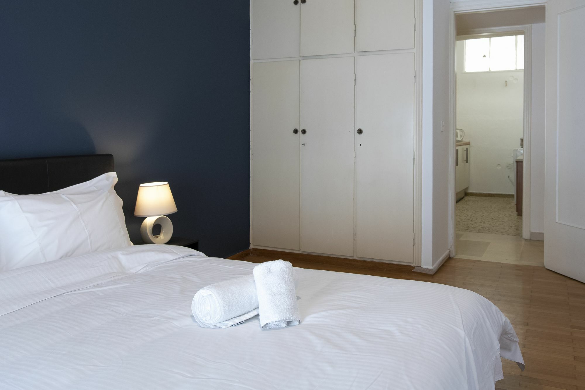 Megaron Blue Apartment Athena Bagian luar foto