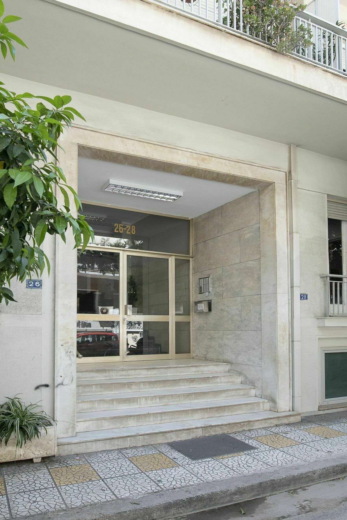 Megaron Blue Apartment Athena Bagian luar foto