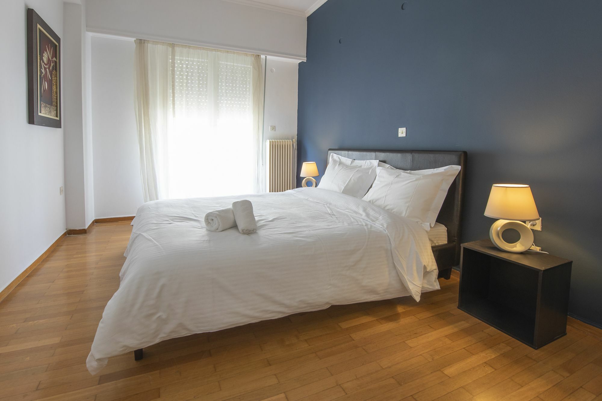Megaron Blue Apartment Athena Bagian luar foto