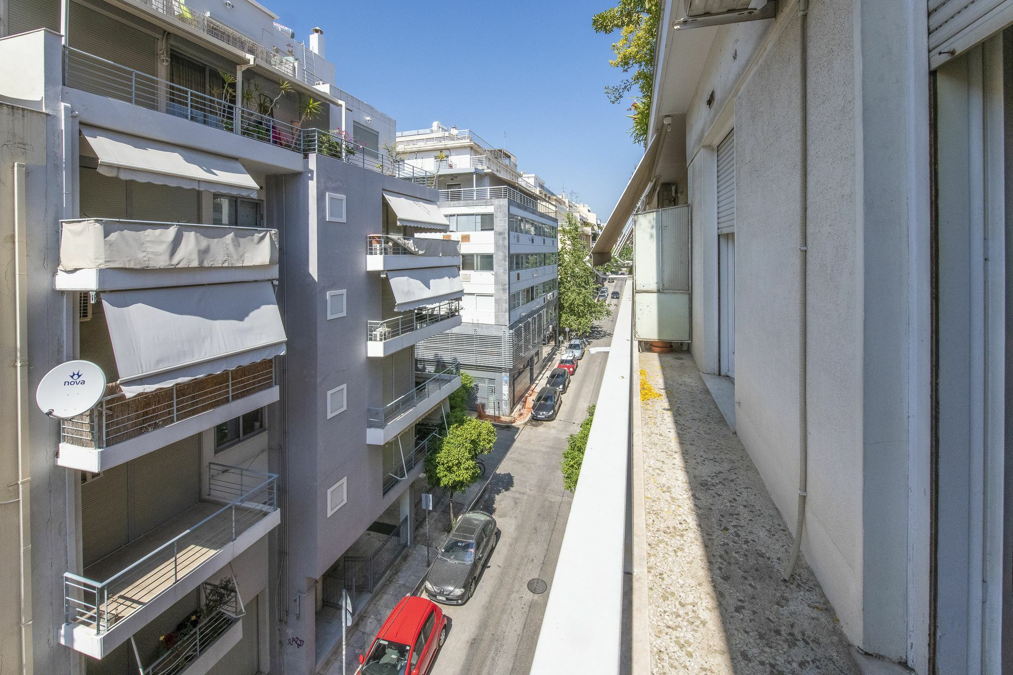 Megaron Blue Apartment Athena Bagian luar foto